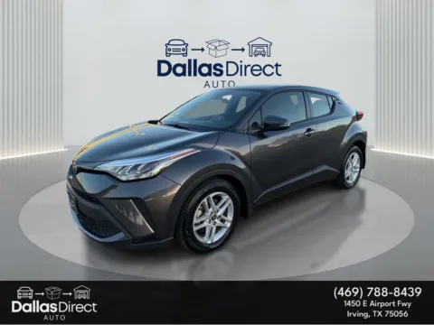 Gray 2020 Toyota C-HR LE for sale in Irving, TX