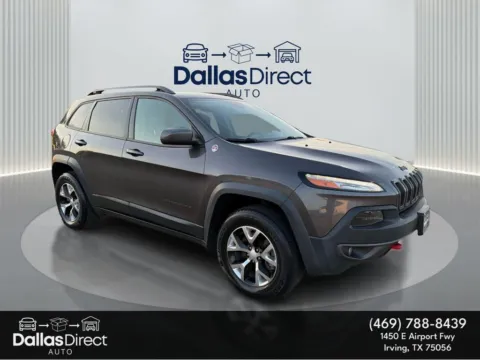 Another view of 2018 Jeep Cherokee Trailhawk for sale in Irving, TX at Dallas Direct Auto