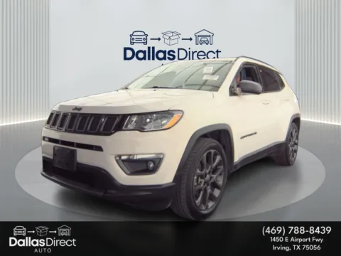 White 2021 Jeep Compass 80th Anniversary for sale in Irving, TX