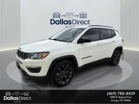White 2021 Jeep Compass 80th Anniversary for sale in Irving, TX