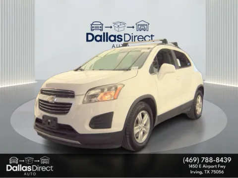 White 2016 Chevrolet Trax LT for sale in Irving, TX