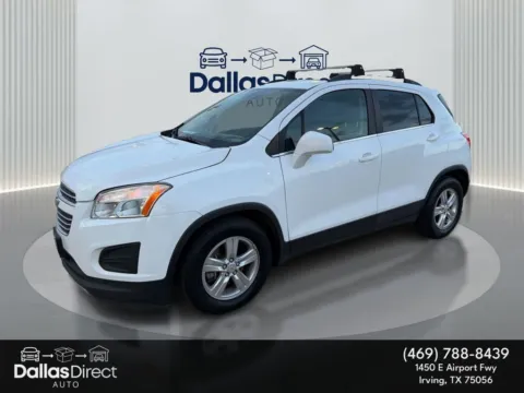White 2016 Chevrolet Trax LT for sale in Irving, TX