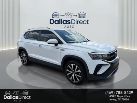 Another view of 2022 Volkswagen Taos SE for sale in Irving, TX at Dallas Direct Auto
