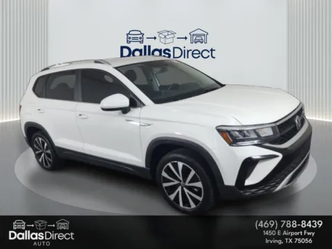 Photos of 2022 Volkswagen Taos SE for sale in Irving, TX at Dallas Direct Auto