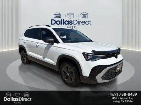 Photos of 2025 Volkswagen Taos S for sale in Irving, TX at Dallas Direct Auto