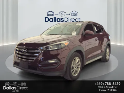 Red 2017 Hyundai Tucson SE for sale in Irving, TX