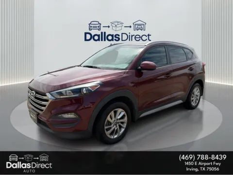 Red 2017 Hyundai Tucson SE for sale in Irving, TX