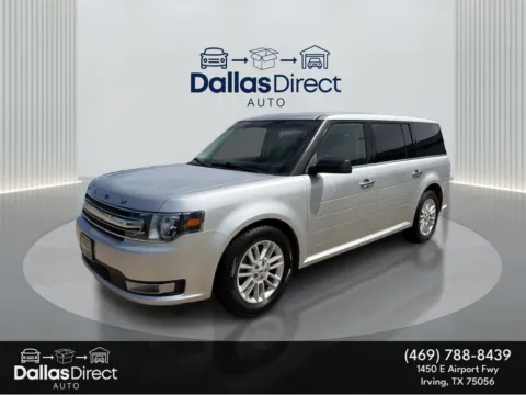 Silver 2019 Ford Flex SEL for sale in Irving, TX