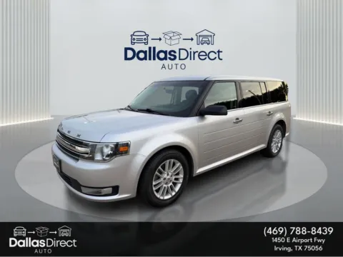 Silver 2019 Ford Flex SEL for sale in Irving, TX