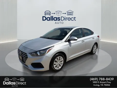 Silver 2021 Hyundai Accent SE for sale in Irving, TX