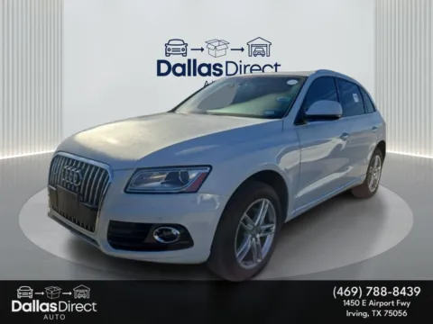 White 2017 Audi Q5 Premium Plus for sale in Irving, TX