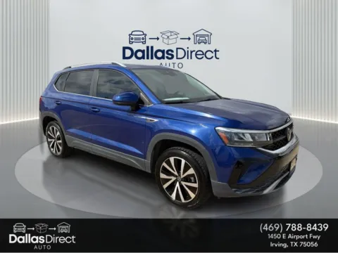 Photos of 2023 Volkswagen Taos SE for sale in Irving, TX at Dallas Direct Auto