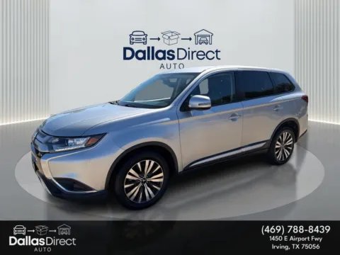 Silver 2019 Mitsubishi Outlander ES for sale in Irving, TX