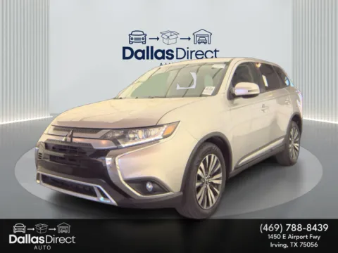 Silver 2019 Mitsubishi Outlander ES for sale in Irving, TX
