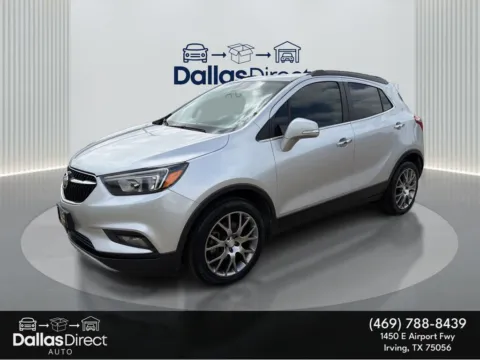 Silver 2017 Buick Encore Sport Touring for sale in Irving, TX