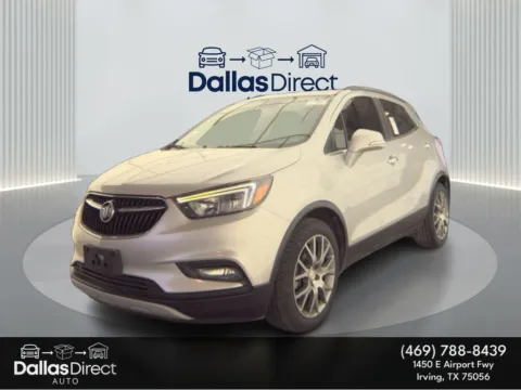 Silver 2017 Buick Encore Sport Touring for sale in Irving, TX