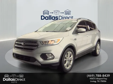 Silver 2018 Ford Escape SEL for sale in Irving, TX