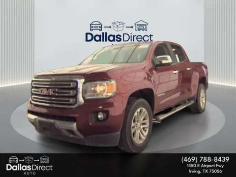 Red 2017 GMC Canyon 2WD SLT for sale in Irving, TX