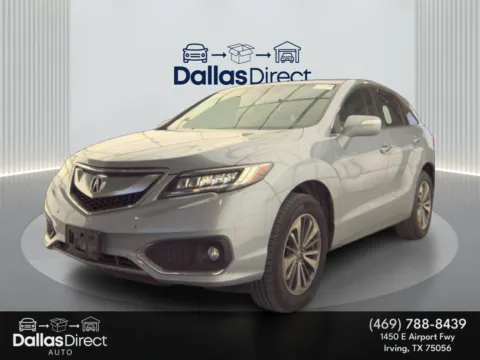 Silver 2016 Acura RDX Advance Pkg for sale in Irving, TX