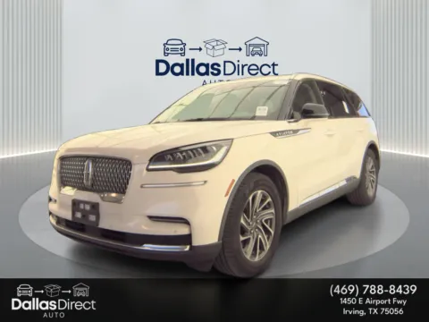 White 2021 Lincoln Aviator Standard for sale in Irving, TX