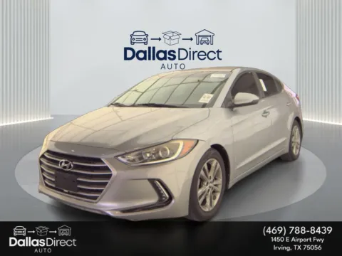 Gray 2017 Hyundai Elantra SE for sale in Irving, TX