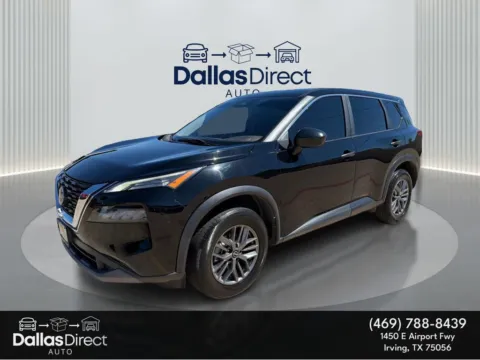Black 2023 Nissan Rogue S for sale in Irving, TX