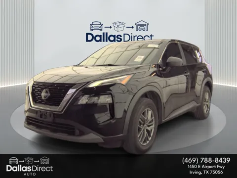 Black 2023 Nissan Rogue S for sale in Irving, TX