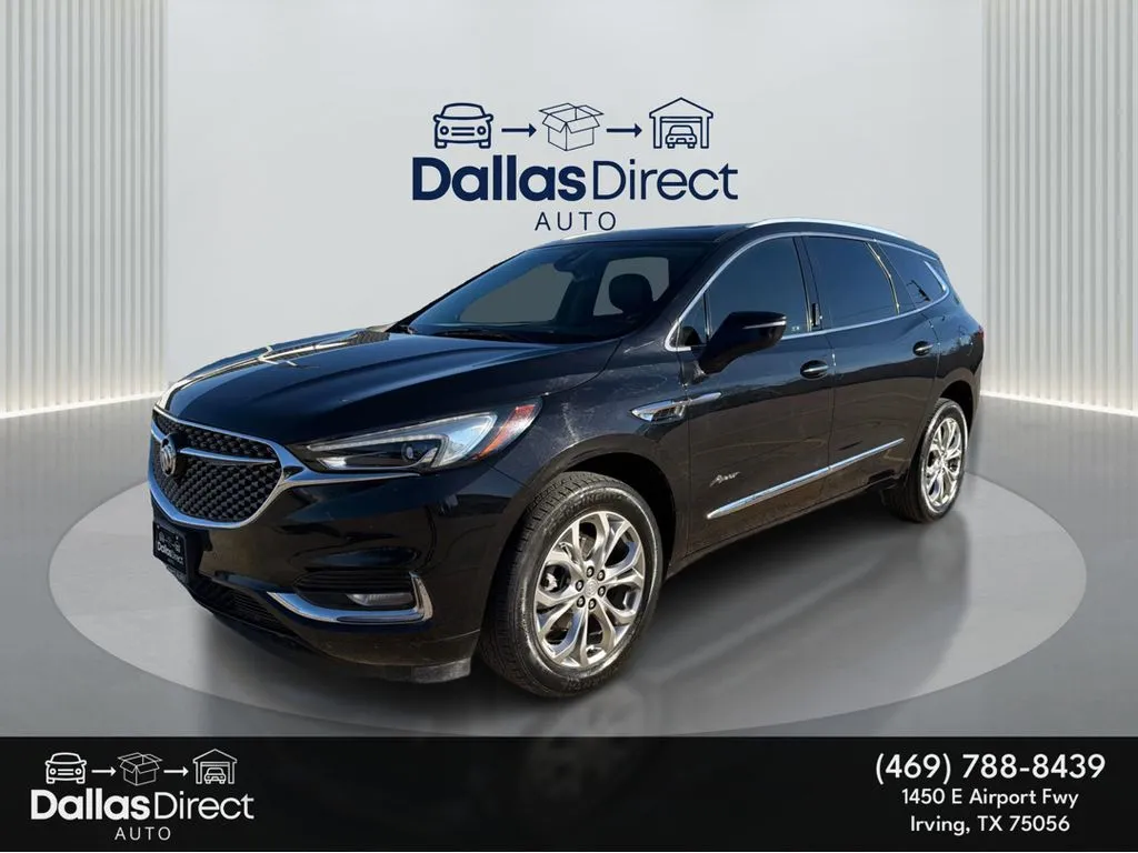 Black 2021 Buick Enclave Avenir for sale in Irving, TX