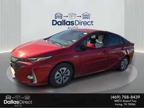 Red 2017 Toyota Prius Prime Premium for sale in Irving, TX