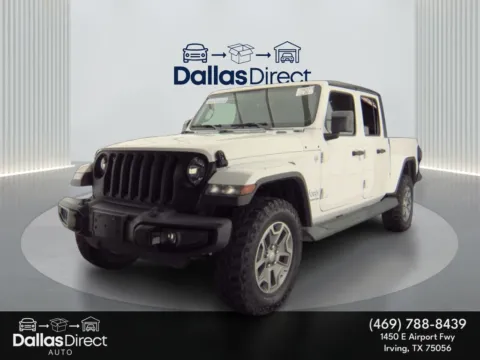 White 2020 Jeep Gladiator Overland for sale in Irving, TX