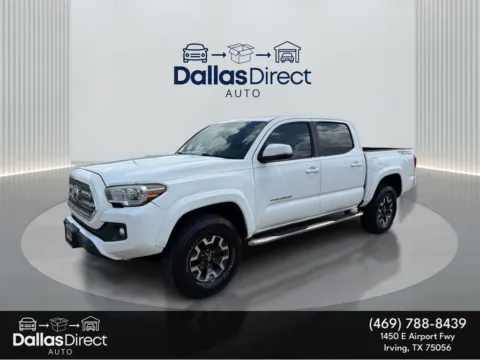 White 2016 Toyota Tacoma SR5 for sale in Irving, TX