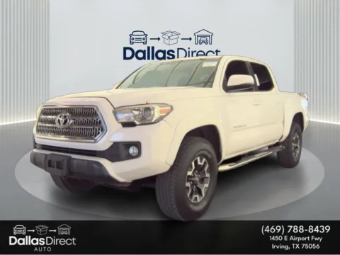White 2016 Toyota Tacoma SR5 for sale in Irving, TX
