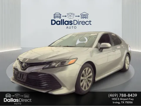 Silver 2020 Toyota Camry LE for sale in Irving, TX