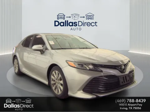 Photos of 2020 Toyota Camry LE for sale in Irving, TX at Dallas Direct Auto