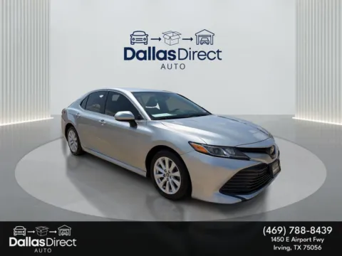 Photos of 2020 Toyota Camry LE for sale in Irving, TX at Dallas Direct Auto