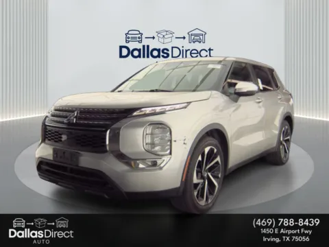 Silver 2022 Mitsubishi Outlander ES for sale in Irving, TX