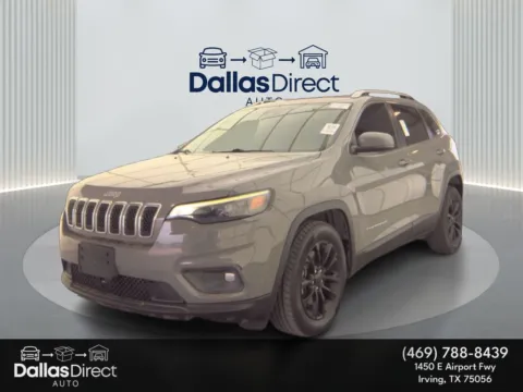 Gray 2021 Jeep Cherokee Latitude Lux for sale in Irving, TX