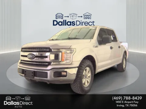 Silver 2018 Ford F-150 XLT for sale in Irving, TX