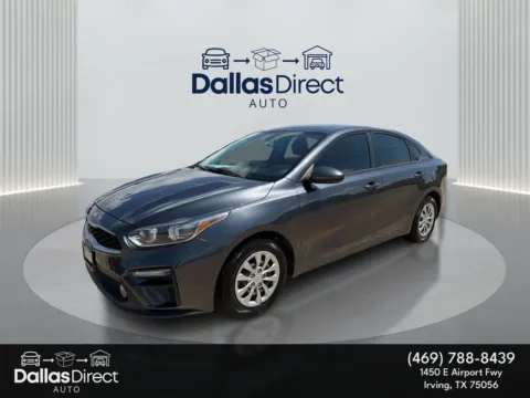 Gray 2021 Kia Forte FE for sale in Irving, TX