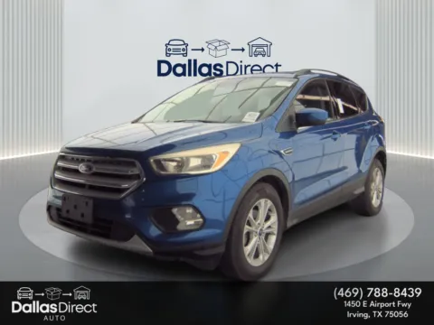 Blue 2018 Ford Escape SE for sale in Irving, TX