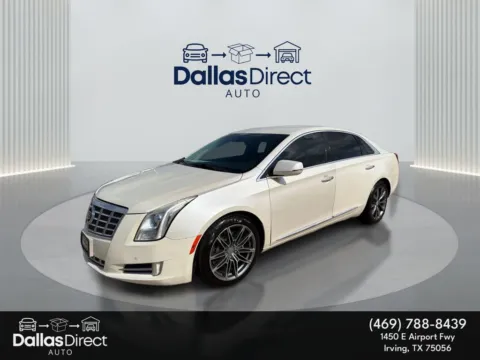 White 2013 Cadillac XTS Luxury for sale in Irving, TX