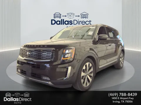 Green 2020 Kia Telluride SX for sale in Irving, TX