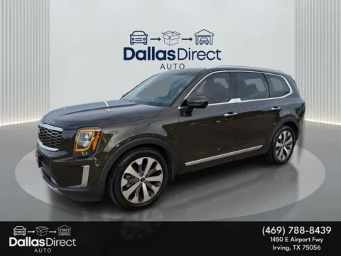 Green 2020 Kia Telluride SX for sale in Irving, TX