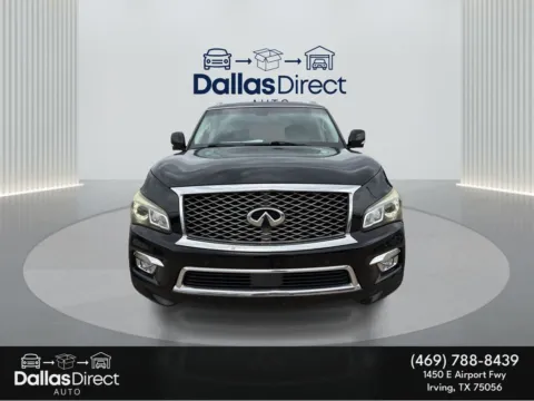 Another view of 2016 INFINITI QX80 for sale in Irving, TX at Dallas Direct Auto