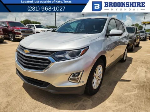 Silver 2018 Chevrolet Equinox LT for sale in Irving, TX