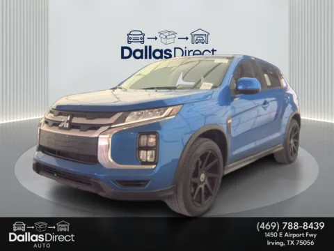 Blue 2020 Mitsubishi Outlander Sport ES 2.0 for sale in Irving, TX