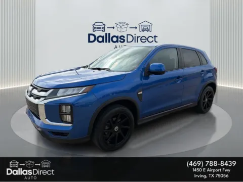 Blue 2020 Mitsubishi Outlander Sport ES 2.0 for sale in Irving, TX