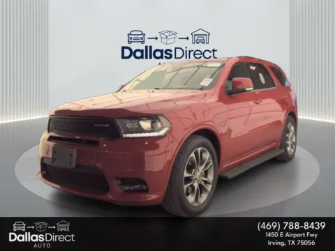 Red 2019 Dodge Durango GT Plus for sale in Irving, TX
