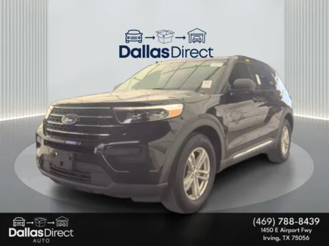 Black 2020 Ford Explorer XLT for sale in Irving, TX
