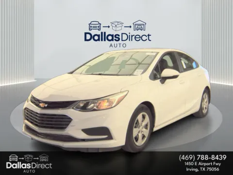 White 2018 Chevrolet Cruze LS for sale in Irving, TX